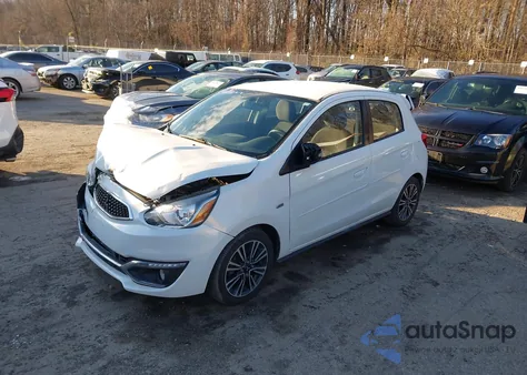 2018 Mitsubishi Mirage Gt из США, поврежденный, VIN ML32A5HJ4JH013842